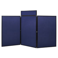 FOLDING DISPLAY SYSTEMS, Tabletop, 3 Panel Unit
