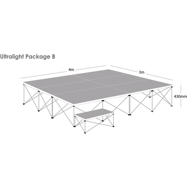 PACKAGE B, Packages, 2000 SERIES MOBILE FOLDING STAGE, Valance for Package B