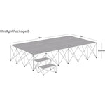 PACKAGE D, Packages, 2000 SERIES MOBILE FOLDING STAGE, Valance for Package D