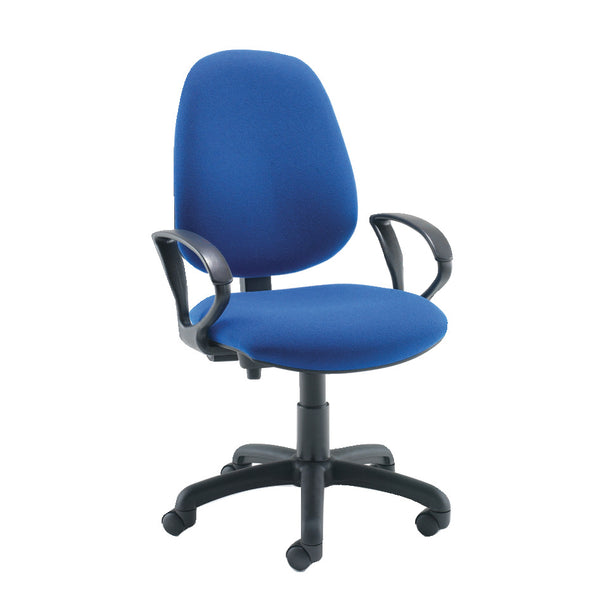 SWIVEL, OPERATOR CHAIRS, HIGH BACK, With Fixed Arms - (580mm width), Taboo
