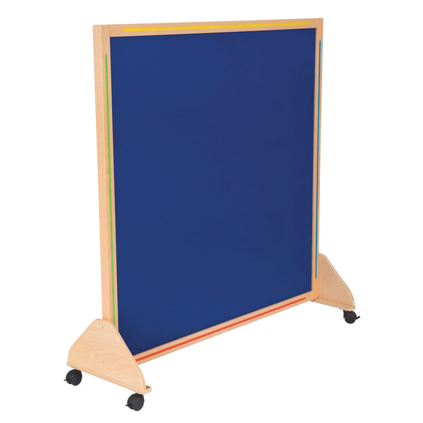 JUNIOR PARTITION BOARDS, Wooden Frame, 1500 x 1200mm, Blue