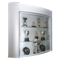 TROPHY SHOWCASES, Wall Mounted, With LED Lights, 1200 x 250 x 1000mm height
