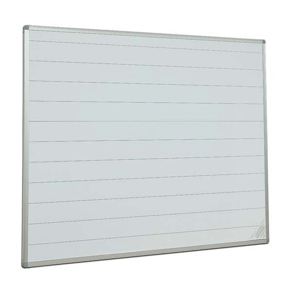 PRINTED ALUMINIUM FRAMED WHITEBOARDS, Lines 75mm, 900 x 600mm height