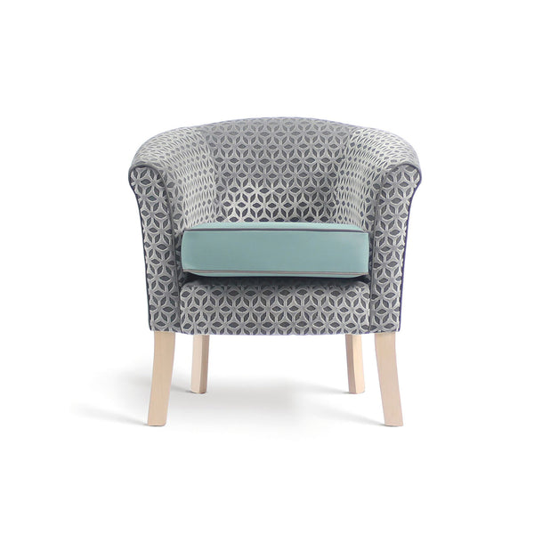 TUB CHAIR, Mulberry