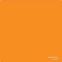 PANTONE PIN PANELZ, 900 x 900mm height, Pantone - 021C