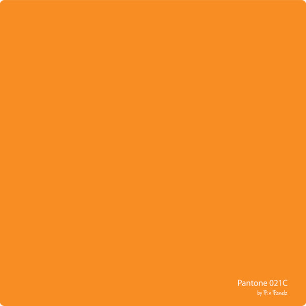 PANTONE PIN PANELZ, 900 x 900mm height, Pantone - 021C