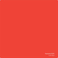 PANTONE PIN PANELZ, 1200 x 1200mm height, Pantone - 032C