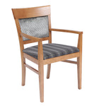 DINING CHAIRS, With Arms, Cadet Zest Vinyl, Hyacinth
