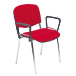 CONFERENCE CHAIRS, With Arms, UPRIGHT CHAIRS, Chrome Finished Frame, Tobago