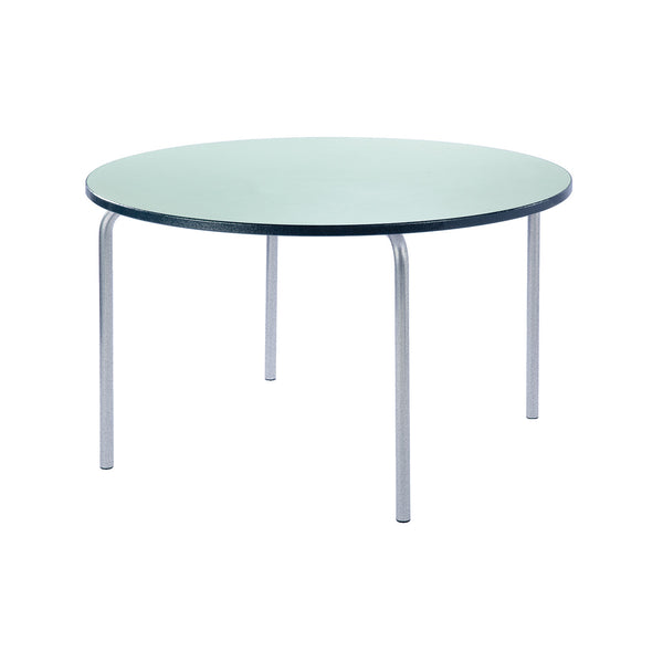 EQUATION TABLES - CONTINUED, CIRCULAR, 1100mm diameter, 710mm height, Tangy Green