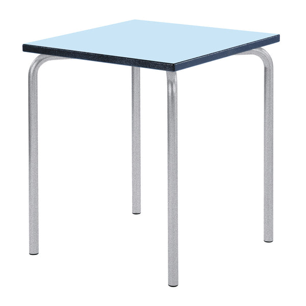 EQUATION TABLES, SQUARE, 600 x 600mm, 760mm height, Summer Blue