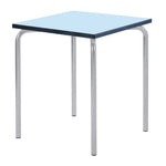 EQUATION TABLES, SQUARE, 600 x 600mm, 710mm height, Summer Blue