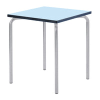 EQUATION TABLES, SQUARE, 600 x 600mm, 640mm height, Soft Blue