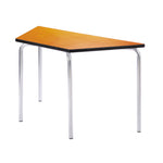EQUATION TABLES - CONTINUED, TRAPEZOIDAL, 1200/600 x 520mm, 640mm height, Soft Lime