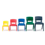 Sizemark 5 - 430mm Seat height, POSTURA PLUS CHAIR, Forest Green
