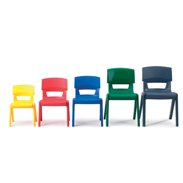 Sizemark 3 - 350mm Seat height, POSTURA PLUS CHAIR, Forest Green