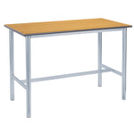 CRAFT/LABORATORY TABLES WITH PREMIUM FRAME, LAMINATE TOP, 1200 x 600 x 900mm height, Beech