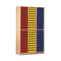 CLASSROOM STORAGE, TRAY STOCK CUPBOARDS, Provision for 60 Shallow Trays