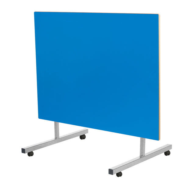 STANDARD TILT TABLES, RECTANGULAR, 1200 x 900mm depth, 640mm height, Blue