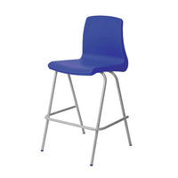 NP CHAIR RANGE, HIGH CHAIR, 655mm Seat height, Blue