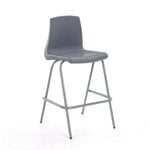 NP CHAIR RANGE, HIGH CHAIR, 655mm Seat height, Charcoal