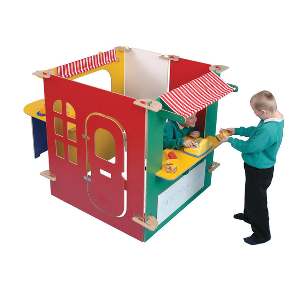 TWOEY TOYS, MAPLE EFFECT & COLOURED PLAY PANEL FURNITURE, One Stop Shop, For Ages 3+