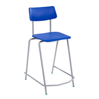 BS CHAIR RANGE, HIGH CHAIR, 640mm Seat height, Soft Blue