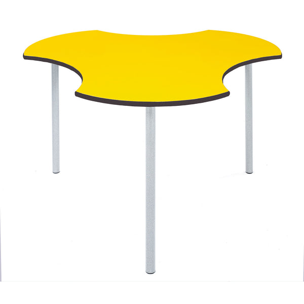 BREAKOUT TABLES, CONNECT TABLE, 940 x 890mm, Sizemark 6 - 760mm height, Summer Blue