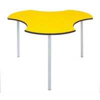 BREAKOUT TABLES, CONNECT TABLE, 940 x 890mm, Sizemark 4 - 640mm height, Soft Lime