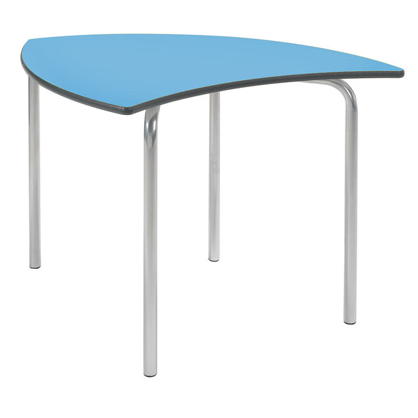 EQUATION BREAKOUT TABLES, LEAF TABLE, 1220 x 875mm, Sizemark 5 - 710mm height, Summer Blue