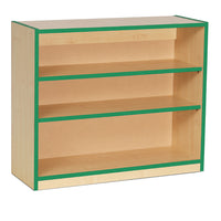 BOOKCASES, 2 Adjustable Shelves, Blue