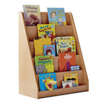 BOOK STORAGE, SHELVING, 5 Tiered Fixed Shelves, Maple