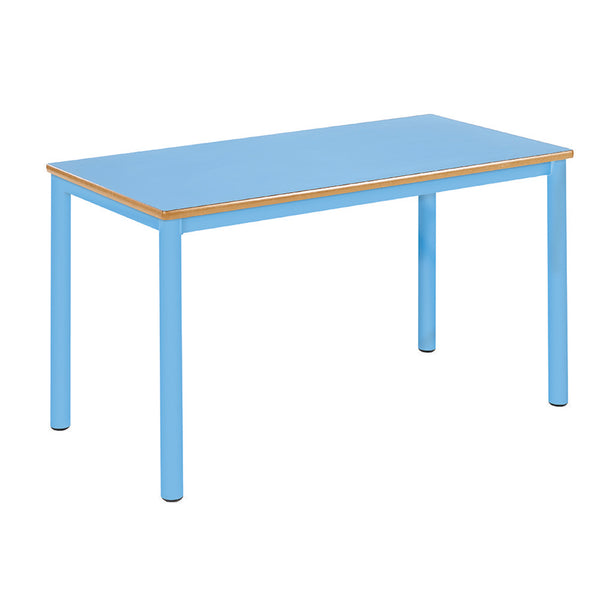 PREMIUM NURSERY TABLES, RECTANGULAR, Sizemark 1 - 460mm height, Red