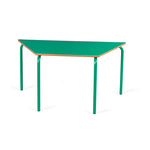 STANDARD NURSERY TABLES, TRAPEZOIDAL, Sizemark 2 - 530mm height, Green