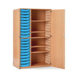 CLASSROOM STORAGE, TRAY STOCK CUPBOARDS, Provision for 20 Shallow Trays
