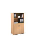 COMBINATION UNITS, 1440mm height with 3 shelves, White