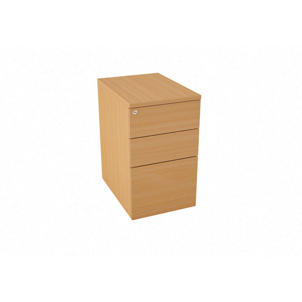 DESK HEIGHT DRAWER UNIT, EXECUTIVE FILING CABINETS, Beech