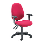 SWIVEL, OPERATOR CHAIRS, HIGH BACK, Without Arms - (560mm width), Belize