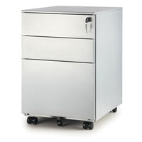 STEEL MOBILE UNDER DESK 
DRAWER UNIT, White