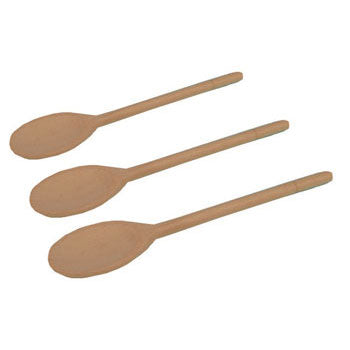 SPOON, MIXING, Wooden, 410mm, Each