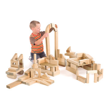 CHILDREN'S, Unit Blocks, Preschool Set (G431)