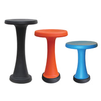 ONE LEG STOOL, 400mm height, Black