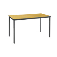 FULLY WELDED FRAME, RECTANGULAR, 1100 x 550mm, Sizemark 3 - 590mm height, Beech