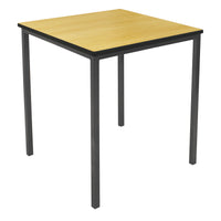 FULLY WELDED FRAME, SQUARE, 600 x 600mm, Sizemark 2 - 530mm height, Beech