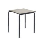 CRUSHBENT STACKING TABLE, SQUARE, 600 x 600mm, Sizemark 1 - 460mm height, Beech