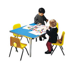 INFANTS' FOLDING TABLE, 915 x 610 x 546mm height, Poppy Red