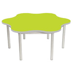 Sizemark 1 - 460mm height, DAISY TABLE, Pastel Blue