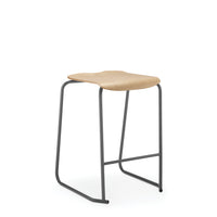 SE STOOL, NON-FIRE RETARDANT SHELL, 610mm Seat height, Mocha