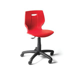 GEO CHAIR RANGE, SWIVEL, With Castors, Onyx