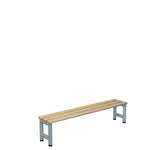 CLOAKROOM BENCH, SINGLE SIDED, Without Shoe Shelf, 1000mm